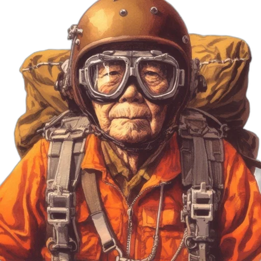 face, jacket, mask, concept art transparent PNG cut-out