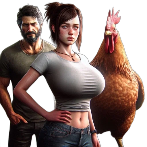 animal, concept art, photorealistic, pixel art transparent PNG cut-out