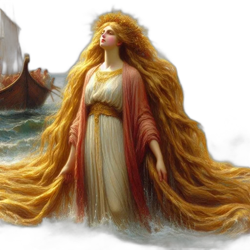 fantasy art, concept art, photorealistic, oil painting transparent PNG cut-out