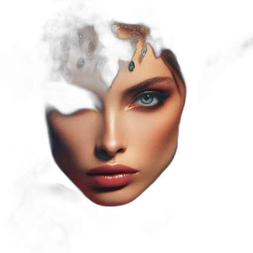 mask, face, jewelry, crown transparent PNG cut-out