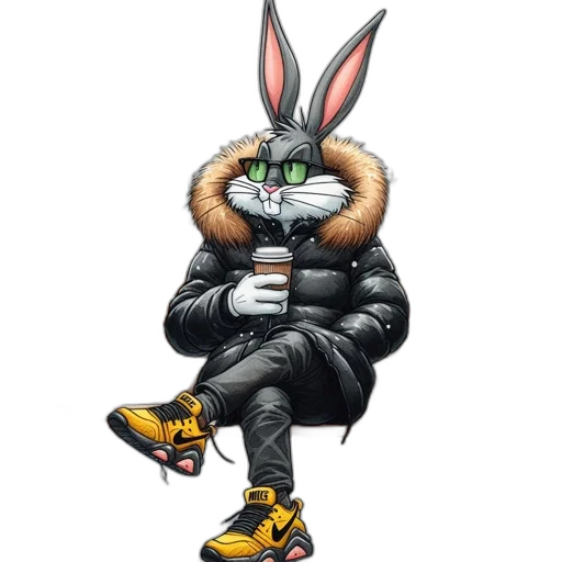 jacket, animal, cartoon, concept art transparent PNG cut-out