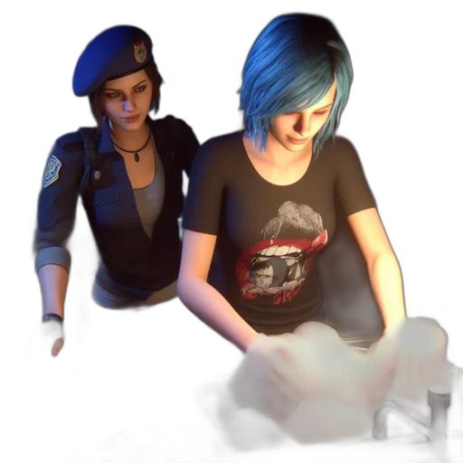 staff, jacket, concept art, 3d render transparent PNG cut-out