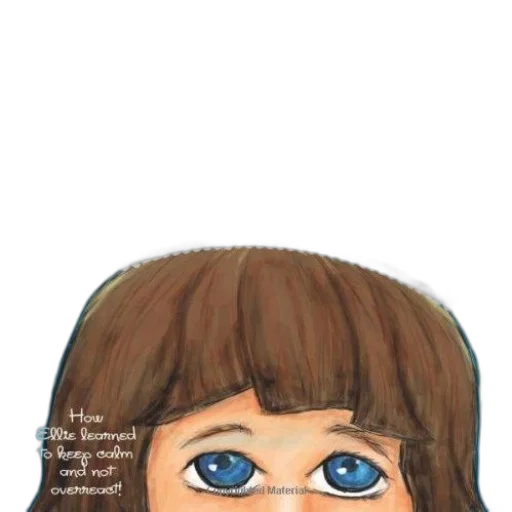 face, hair, creature, mask transparent PNG cut-out
