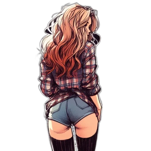jacket, dress, hair, hat transparent PNG cut-out