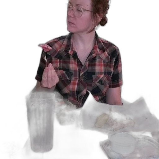 staff, food, face, jewelry transparent PNG cut-out