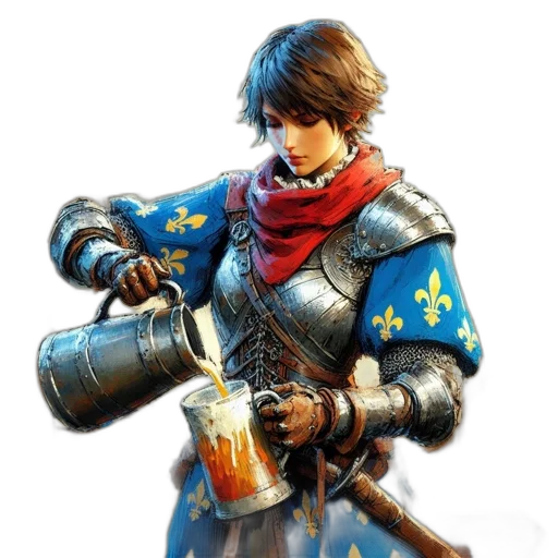 sword, weapon, staff, jacket transparent PNG cut-out