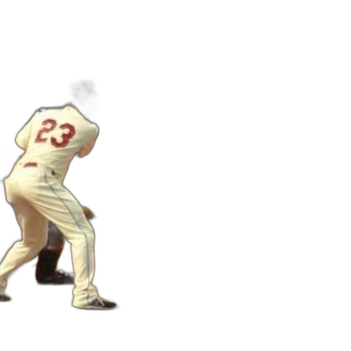 3d render, concept art, baseball, player transparent PNG cut-out