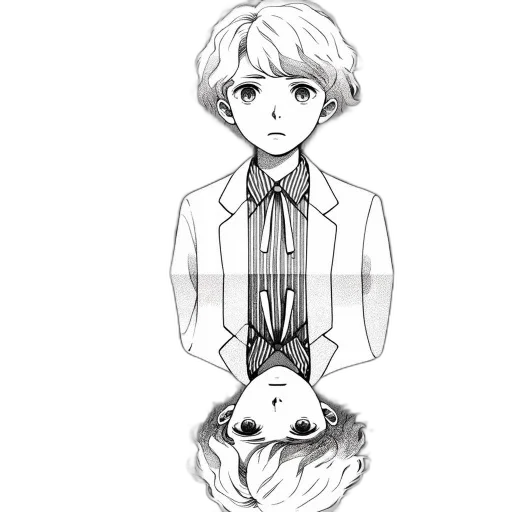 hair, face, mask, creature transparent PNG cut-out