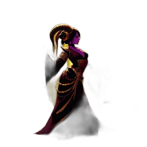 staff, dress, mask, crown transparent PNG cut-out