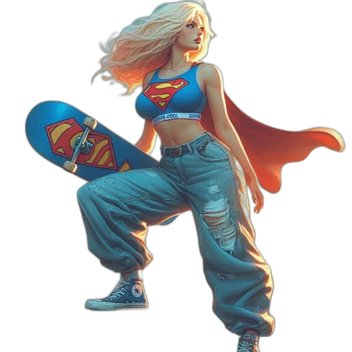 comic book art, concept art, pixel art, fantasy art transparent PNG cut-out