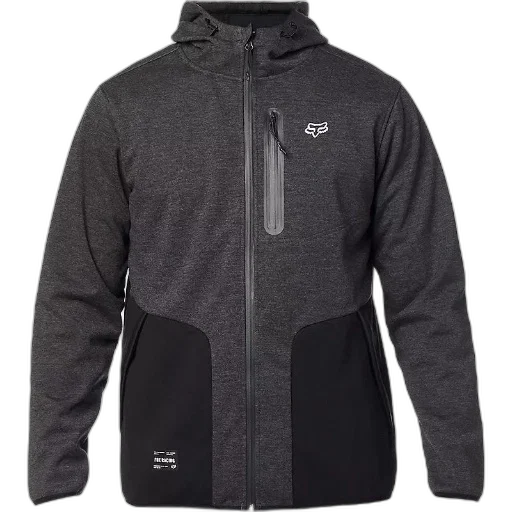 jacket, black, gray, zip-up transparent PNG cut-out