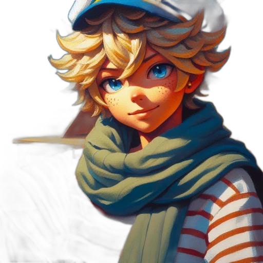 hat, face, weapon, watercolor transparent PNG cut-out