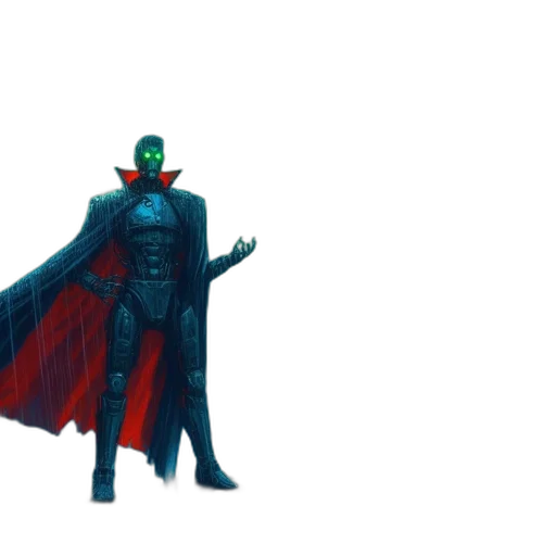 mask, concept art, comic book art, 3d render transparent PNG cut-out