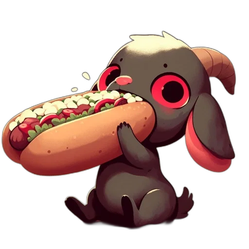 food, animal, creature, weapon transparent PNG cut-out