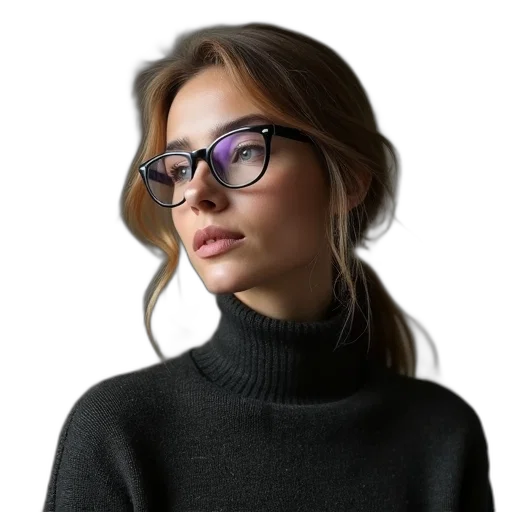 face, jewelry, staff, hair transparent PNG cut-out