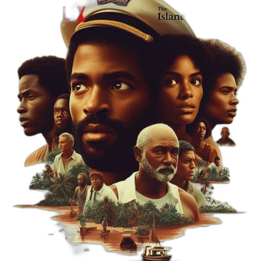 concept art, fire, diverse, group transparent PNG cut-out