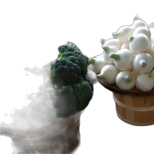 food, crown, 3d render, photorealistic transparent PNG cut-out
