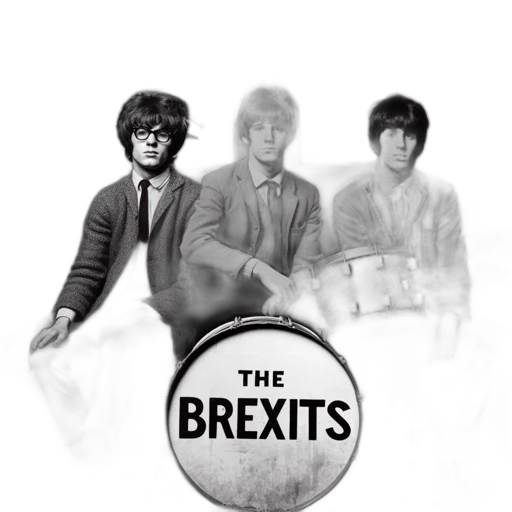 three, young, men, vintage transparent PNG cut-out