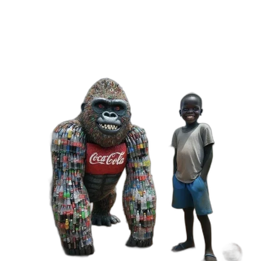 animal, bottle, creature, mask transparent PNG cut-out