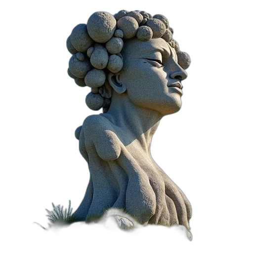 crown, face, jewelry, flower transparent PNG cut-out