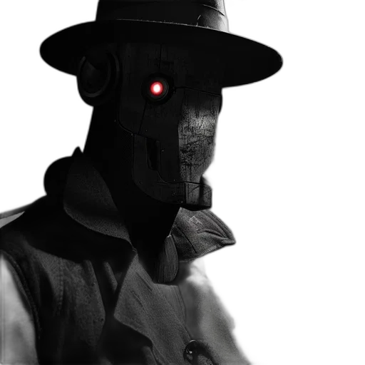 mask, robot, hat, face transparent PNG cut-out