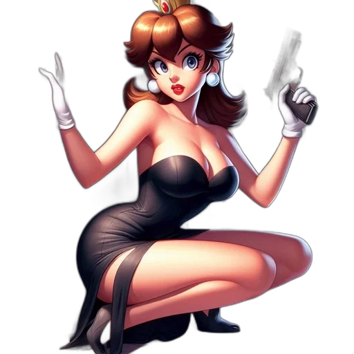 dress, staff, concept art, comic book art transparent PNG cut-out