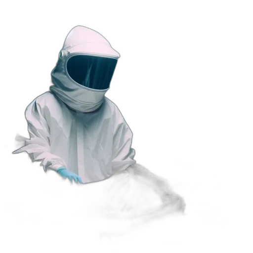 mask, robot, jacket, creature transparent PNG cut-out