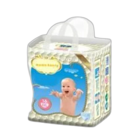 3d render, image, baby, diaper transparent PNG cut-out