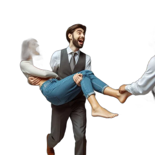 shoes, staff, umbrella, mask transparent PNG cut-out