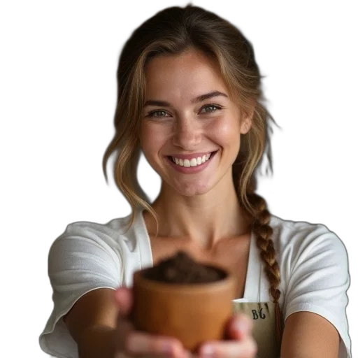 staff, food, face, hat transparent PNG cut-out