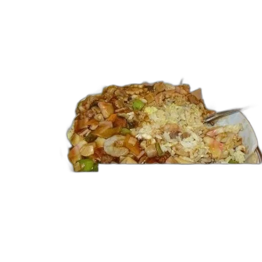 food, crown, weapon, 3d render transparent PNG cut-out
