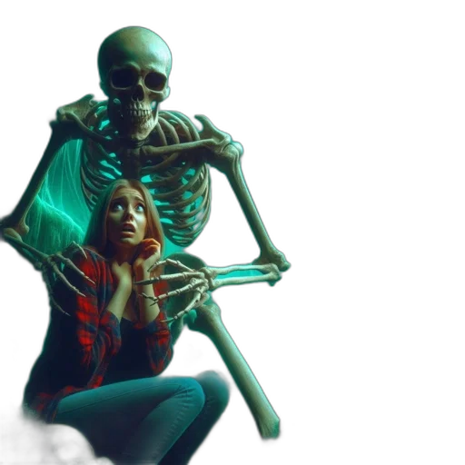 concept art, fantasy art, comic book art, vaporwave transparent PNG cut-out