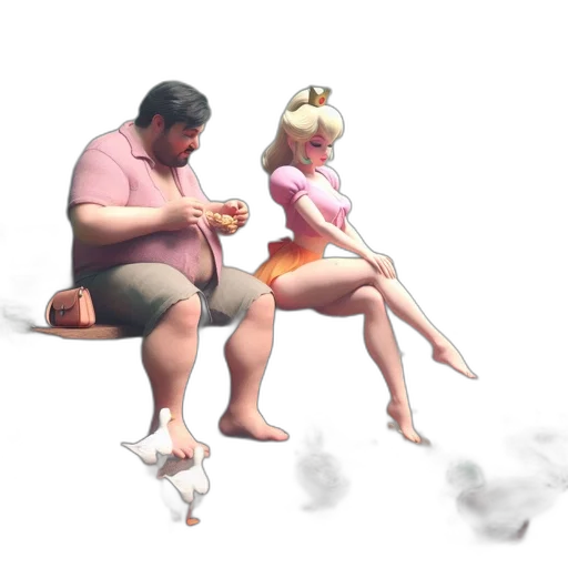 concept art, 3d render, fantasy art, photorealistic transparent PNG cut-out