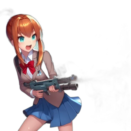 weapon, staff, sword, robot transparent PNG cut-out