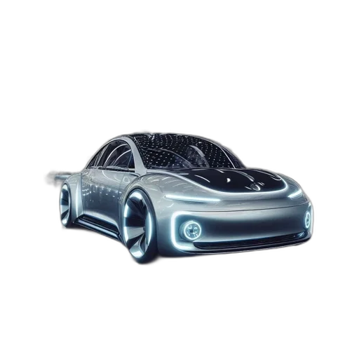 car, robot, 3d render, concept art transparent PNG cut-out