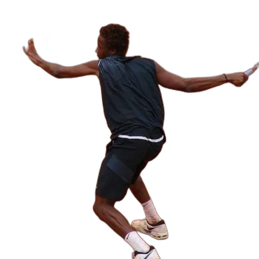 shoes, 3d render, man, black transparent PNG cut-out