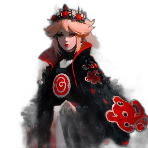 staff, jacket, dragon, crown transparent PNG cut-out