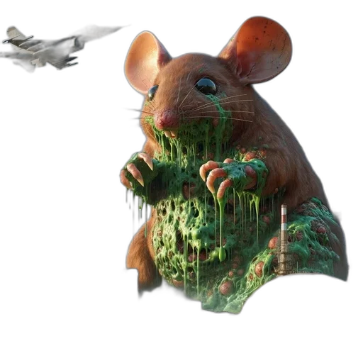 creature, animal, concept art, 3d render transparent PNG cut-out