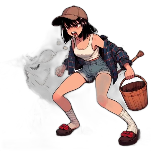 hat, weapon, jacket, creature transparent PNG cut-out