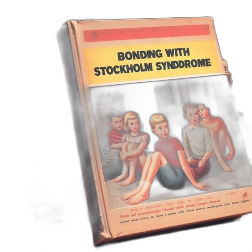 vintage, book, titled, bonding transparent PNG cut-out