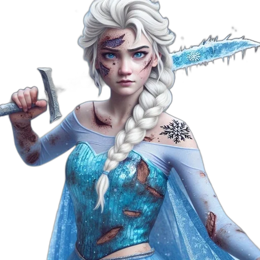 dragon, sword, staff, fantasy art transparent PNG cut-out