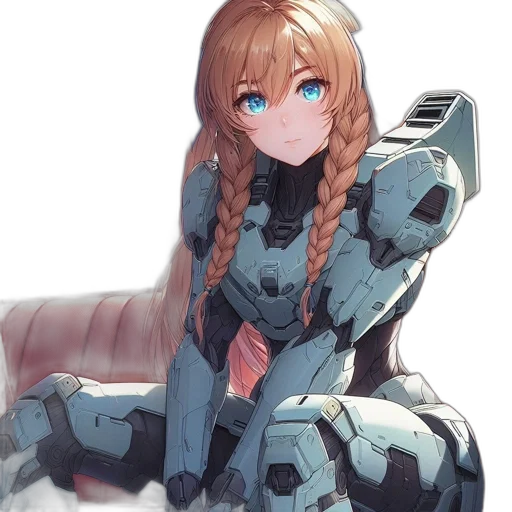 robot, weapon, sword, dress transparent PNG cut-out