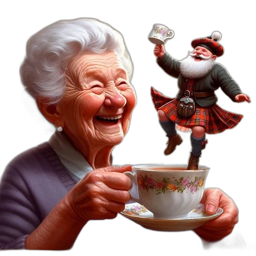 elderly, woman, radiant, smile transparent PNG cut-out