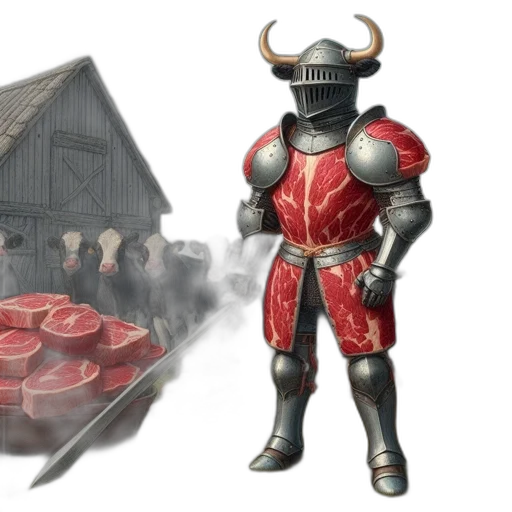 food, concept art, fantasy art, 3d render transparent PNG cut-out