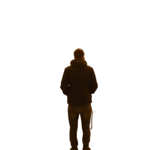 staff, jacket, robot, weapon transparent PNG cut-out