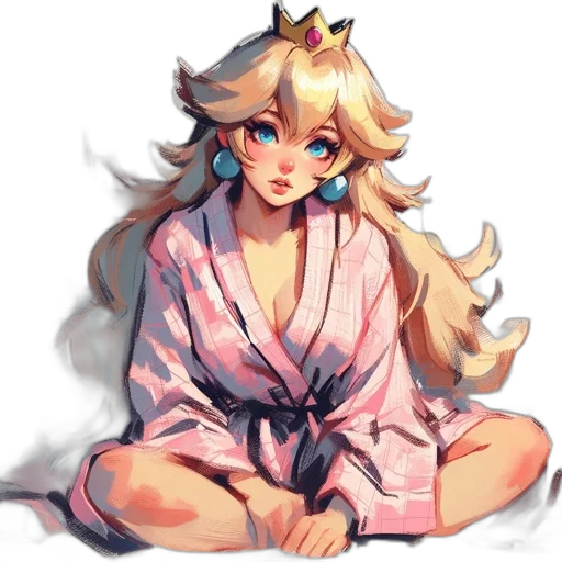 dress, dragon, pixel art, anime transparent PNG cut-out