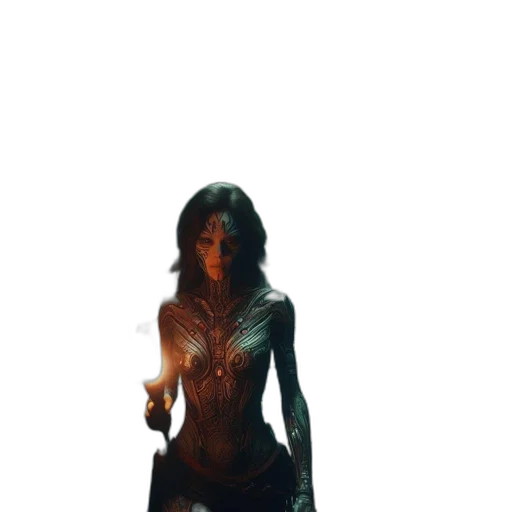 dress, sword, staff, weapon transparent PNG cut-out