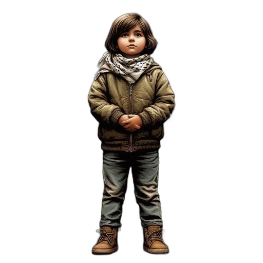 jacket, animal, photorealistic, concept art transparent PNG cut-out