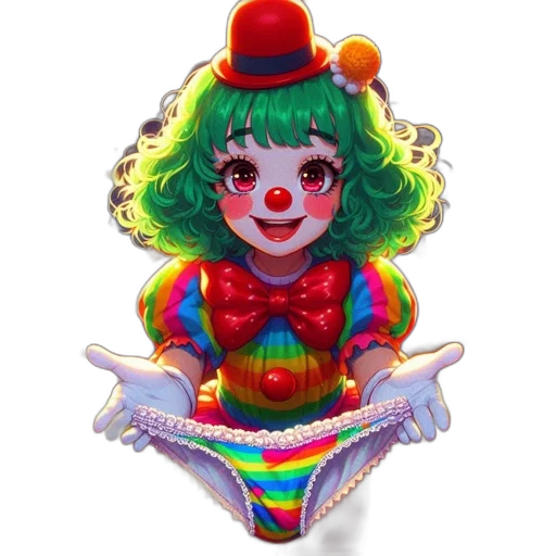 creature, dress, mask, pixel art transparent PNG cut-out