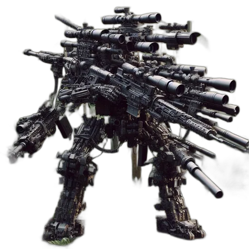 robot, weapon, animal, staff transparent PNG cut-out